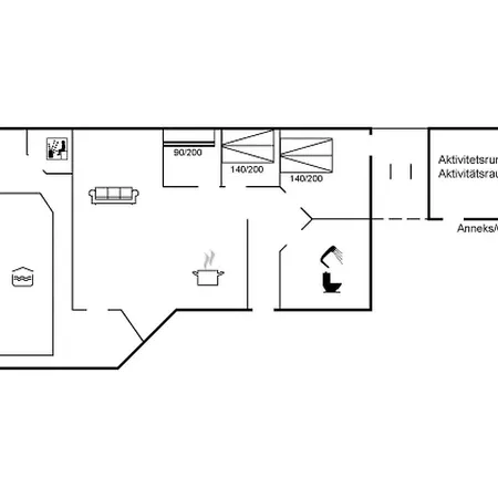 Aud - 300m From The Sea By Interhome Feriehus Hals